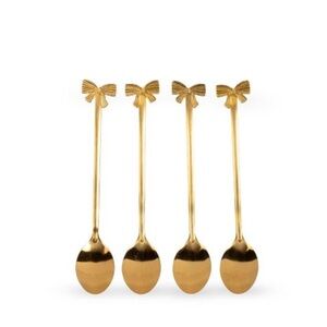 Coquette Girl Bow Novelty Stir Spoons set of 4